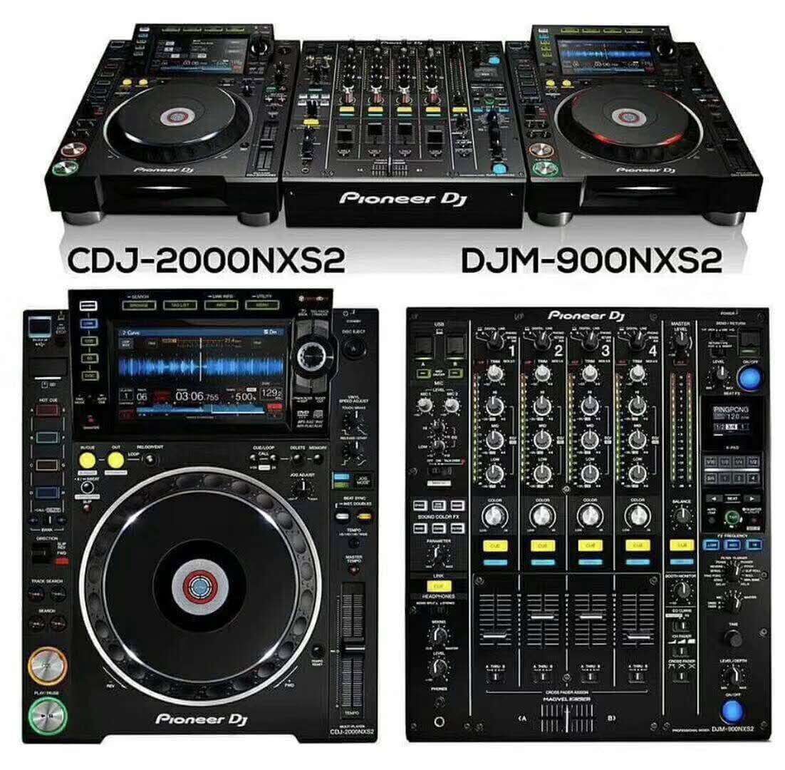 CDJ 2000NXS2 & DJM 900NXS2 - smart lighting and audio equipment